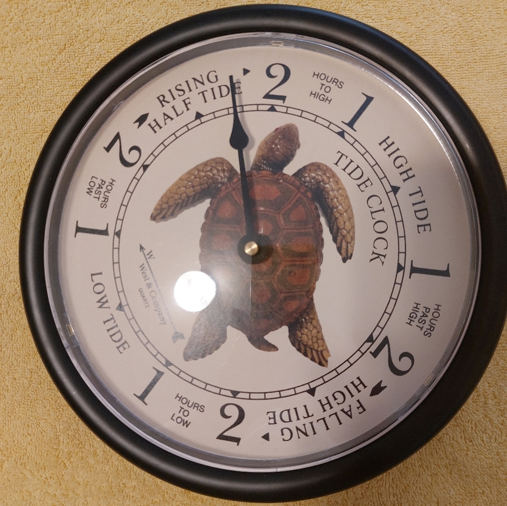 Tide Chart Turtle Clock